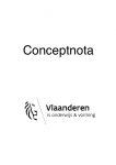 Conceptnota - voorpagina